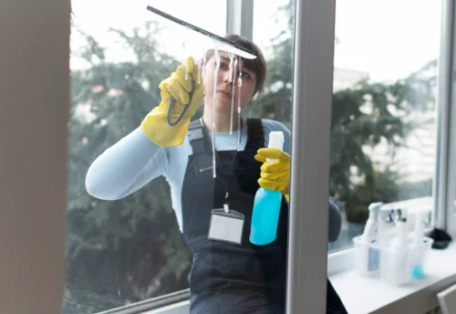 Nettoyage de vitres intérieures et extérieures à Montéléger